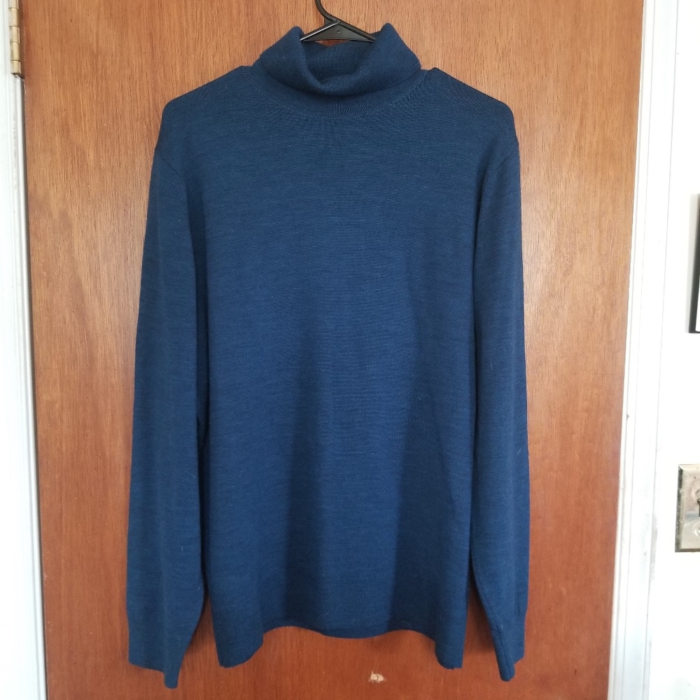 Fine Wool Sweater Men's L